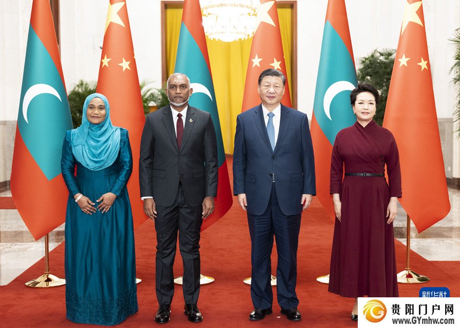 习近平同马尔代夫总统穆伊兹会谈(图2) 习近平同马尔代夫总统穆伊兹会谈(图2)