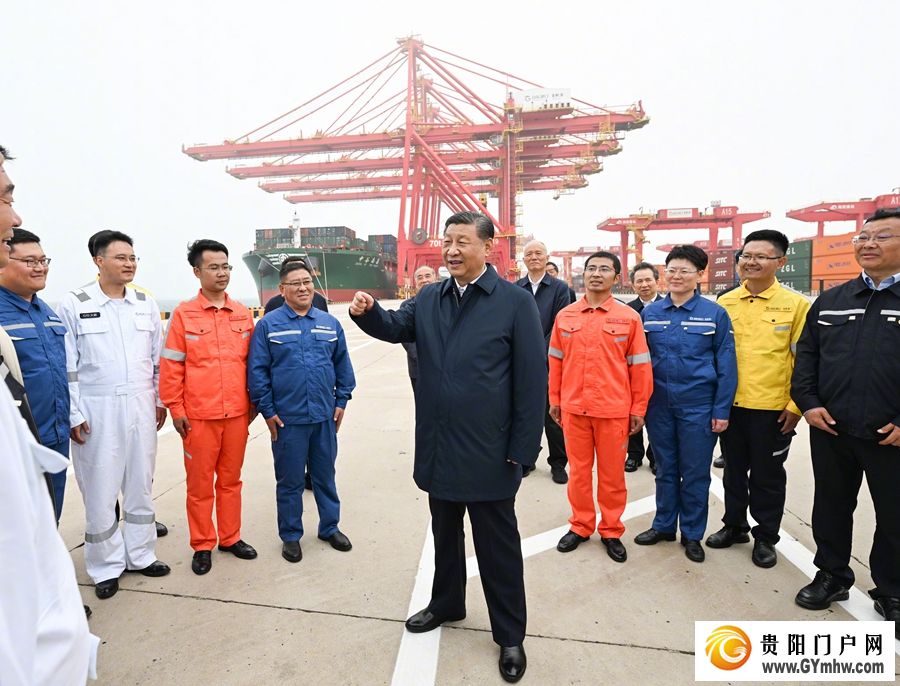 习近平在山东日照市考察调研(图4) 习近平在山东日照市考察调研(图4)