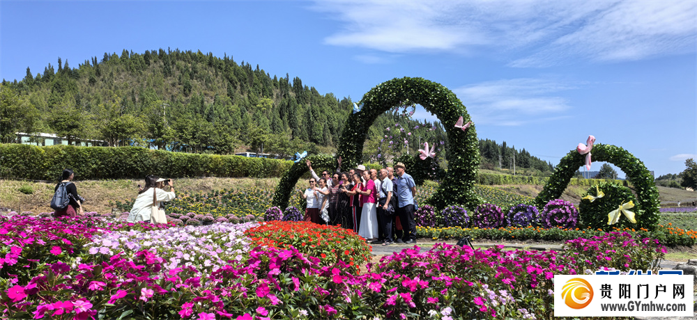 贵州麻江:五彩花海引客来(图1) 贵州麻江:五彩花海引客来(图1)