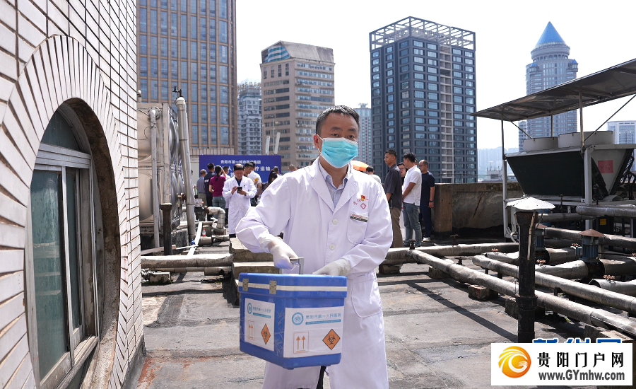 贵阳：无人机“空中速递”医疗检验标本 配送时效提升60%(图2)